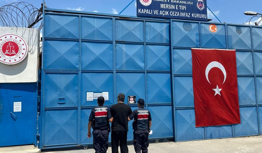 Mersin'de firari hükümlü limon bahçesinde yakalandı