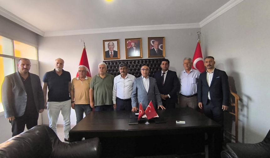 MHP Kadirli İlçe Başkanlığına Ömer Lütfi Samen Atandı