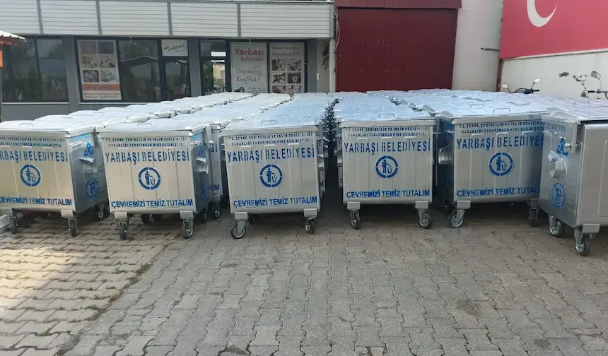 Yarbaşı’na 100 Çöp Konteyneri