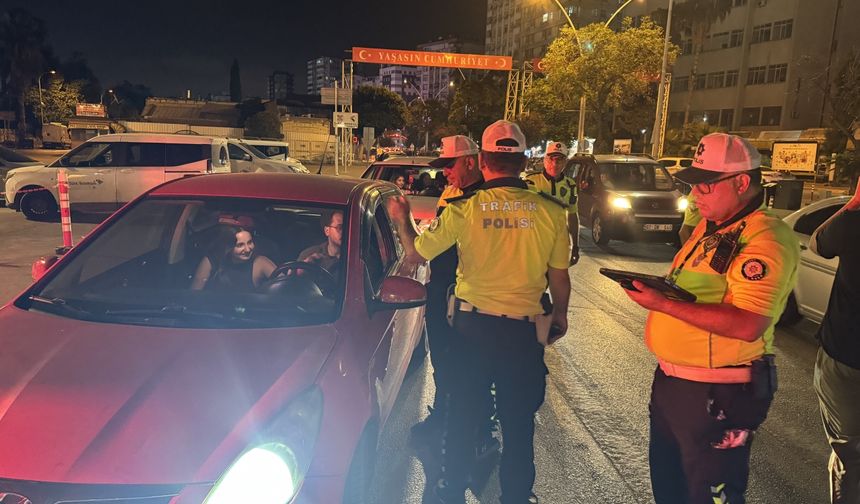 Adana'da dron destekli trafik denetimi yapıldı