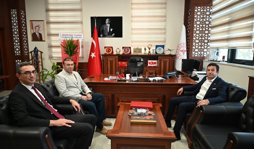 Başkan Kadıoğlu'ndan Sağlık Müdürü'ne Ziyaret