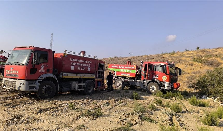 Belen'de çıkan orman yangını kontrol altına alındı