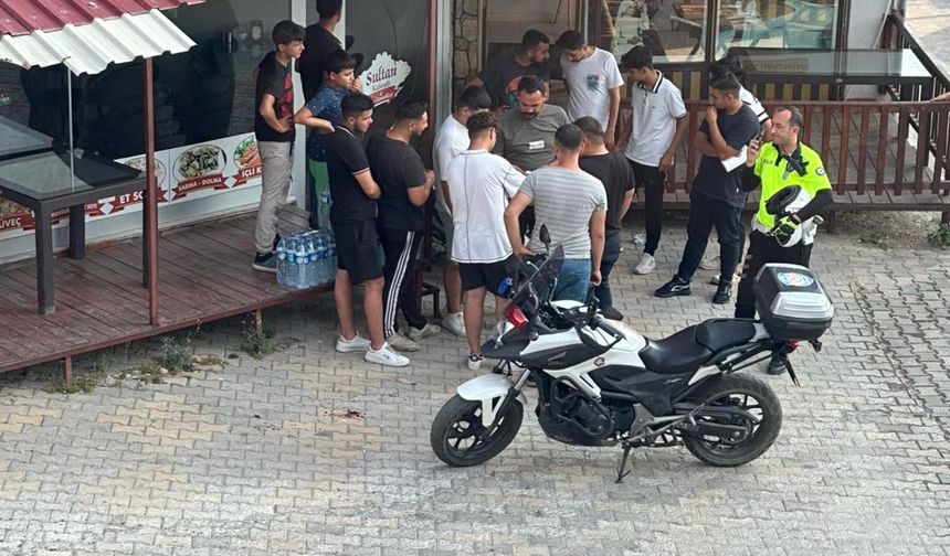 Osmaniye Düziçi’nde Motosiklet İş Yerine Girdi