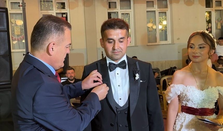 Gazi Üsteğmen Mutlu Duran ile Merve Kaya Duran Dünyaevine Girdi
