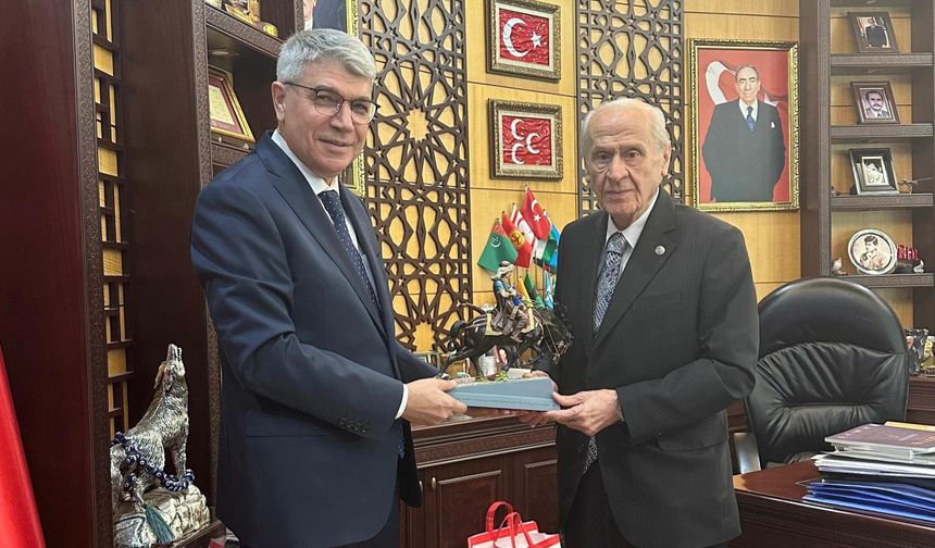 Seydi Gülsoy’dan Bahçeli’ye Önemli Ziyaret