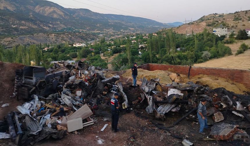 Sivas Koyulhisar’da Büyük Yangın: Maddi Hasar Büyük