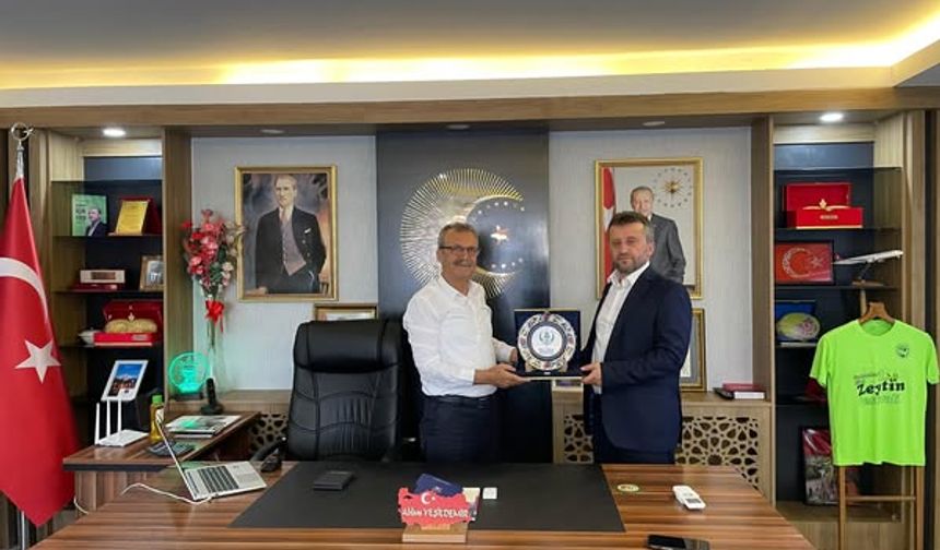 Osmaniye Müftüsü Ali Çakmak’a Yeni Görevinde Başarılar Dileği