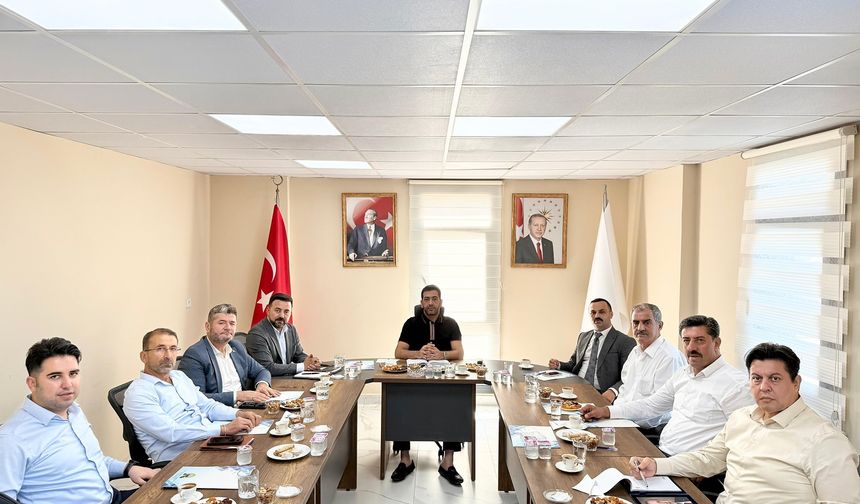 AK Parti Düziçi Teşkilatından Hasanbeyli’de Toplantı