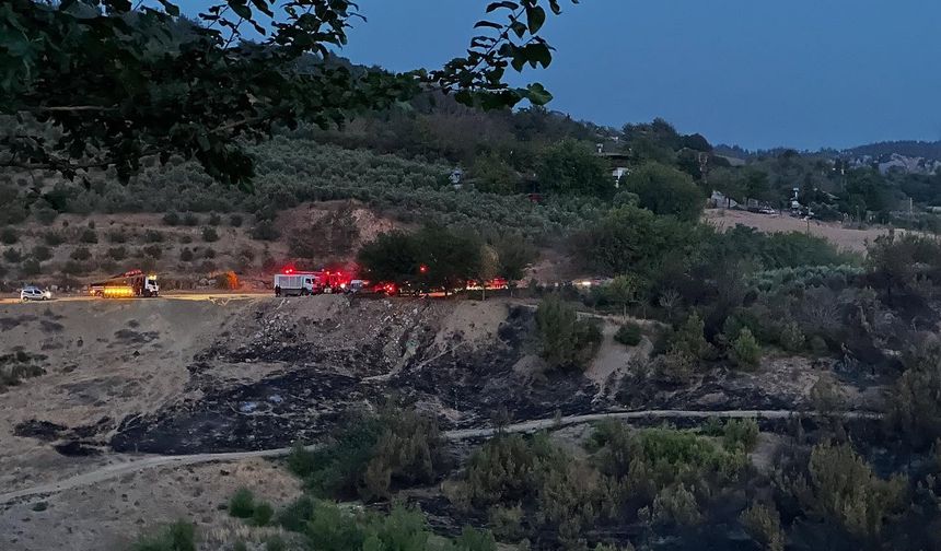 Akçakoyunlu  Yangınında 145 Kişilik Dev Ekip Seferber Oldu
