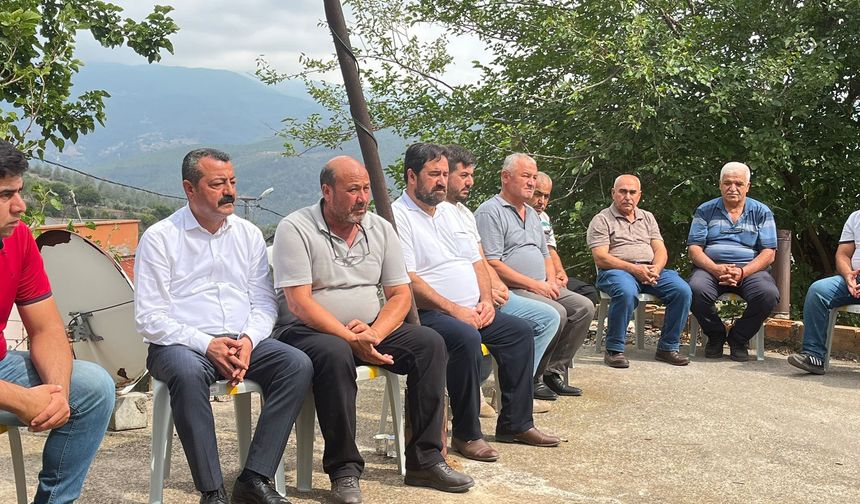 Başkan Aksoy’dan Erdemir Ailesine Taziye Ziyareti