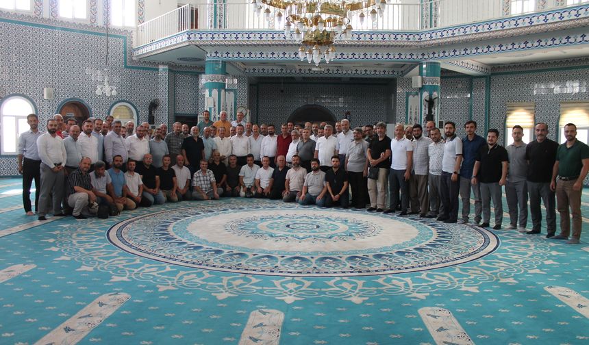 Bülbül Camii’nde Toplantı ve Veda Programı