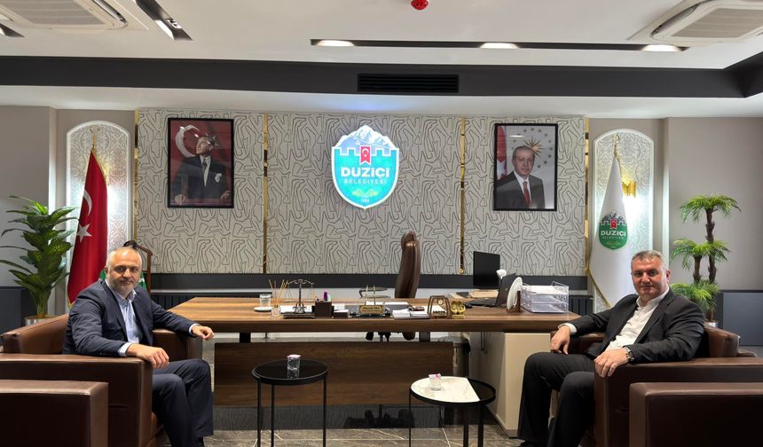 Düziçi’nde Başkanlar Arası İşbirliği ve Ziyaret