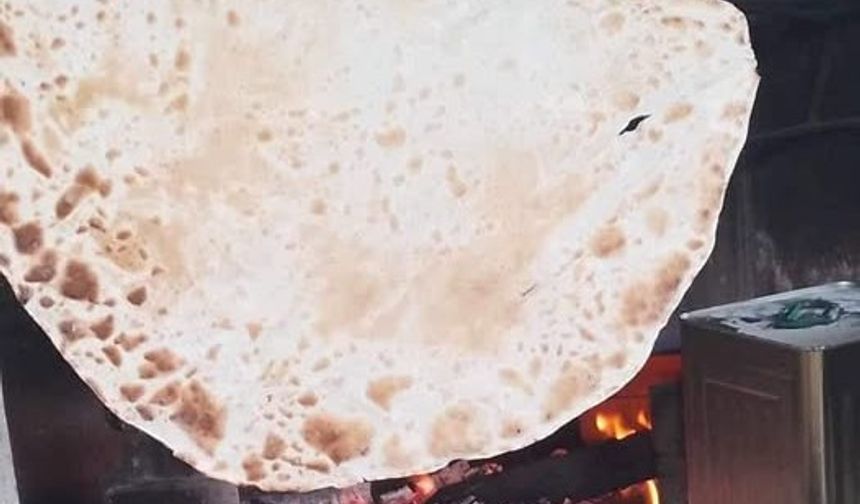 Düziçi’nde Odun Ateşinde Yufka Ekmek Keyfi