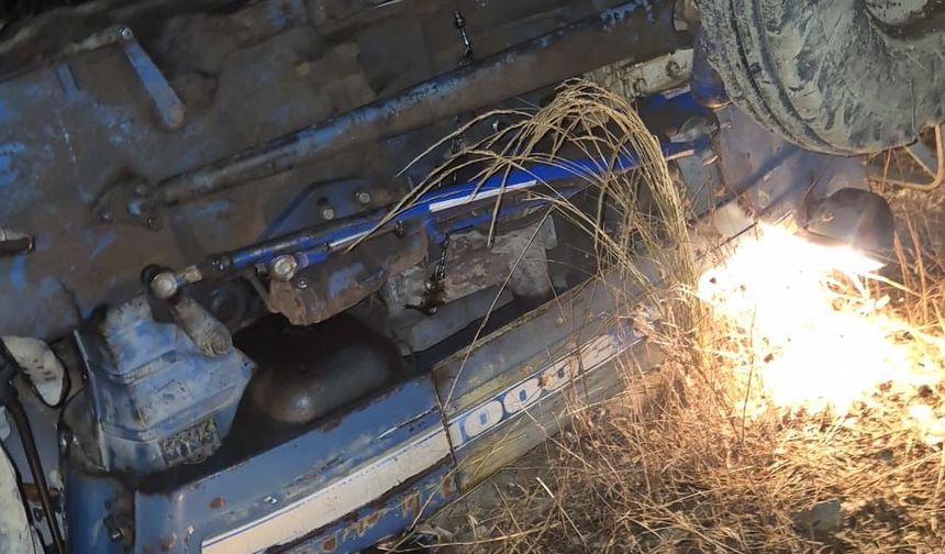 Eski Feke Belediye Başkanı Cuma İş'in kardeşi traktör kazasında öldü