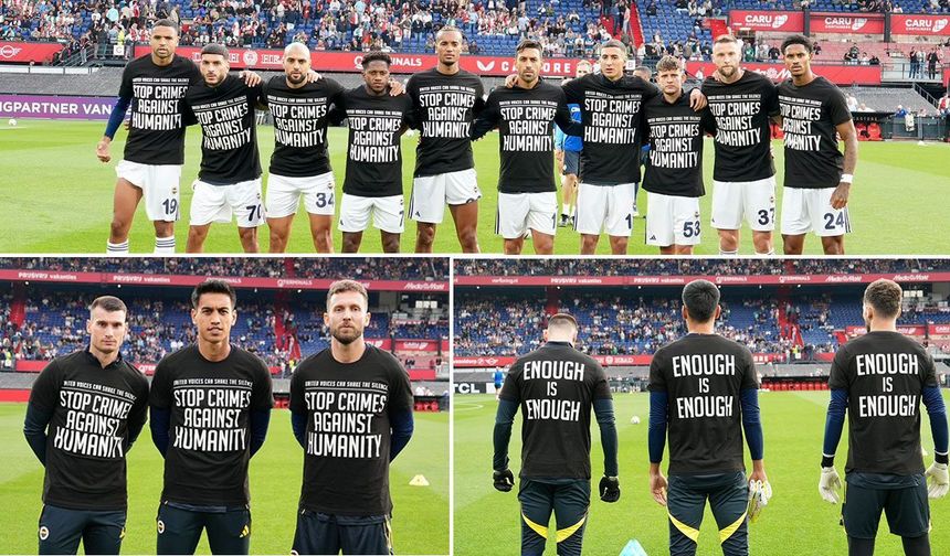 Fenerbahçe’den Gazze’ye Susmuyoruz Mesajı