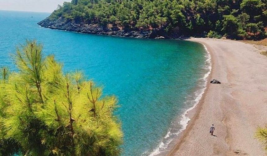 Mersin’in Saklı Plajı Bozyazı Prens Charles Koyu