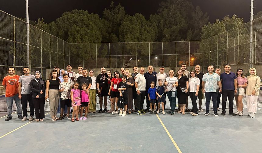 Osmaniye Tabip Odası Tenis Turnuvası Sona Erdi