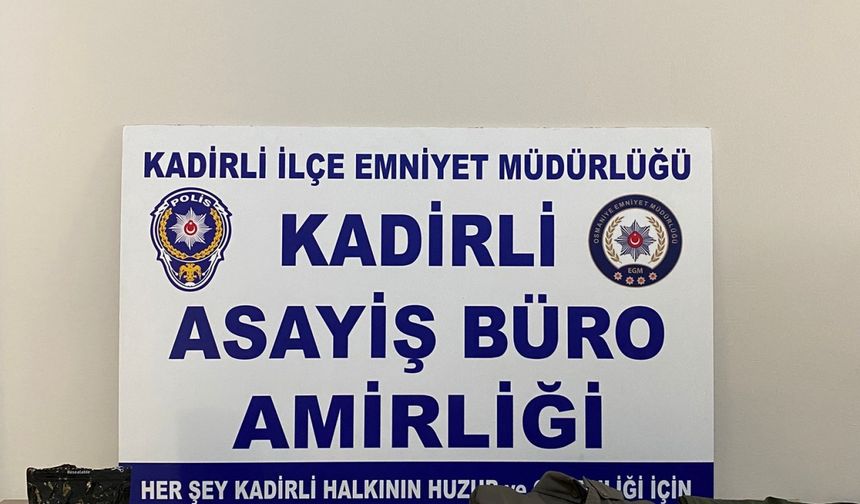 Osmaniye'de uygulamalarda yakalanan 10 zanlı tutuklandı