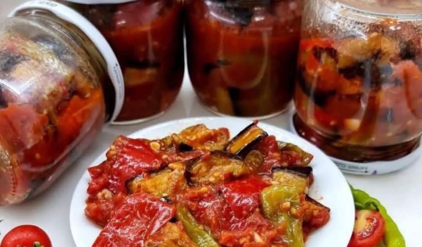 Osmaniyelilerden Kışa Hazırlık Şakşuka Tarifi