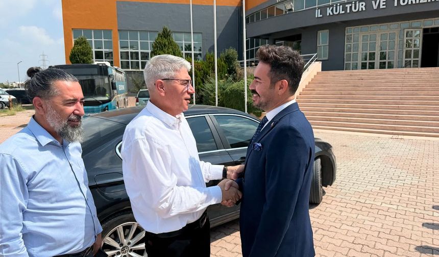 Seydi Gülsoy’dan Osmaniye Kültür ve Turizm Müdürüne Ziyaret
