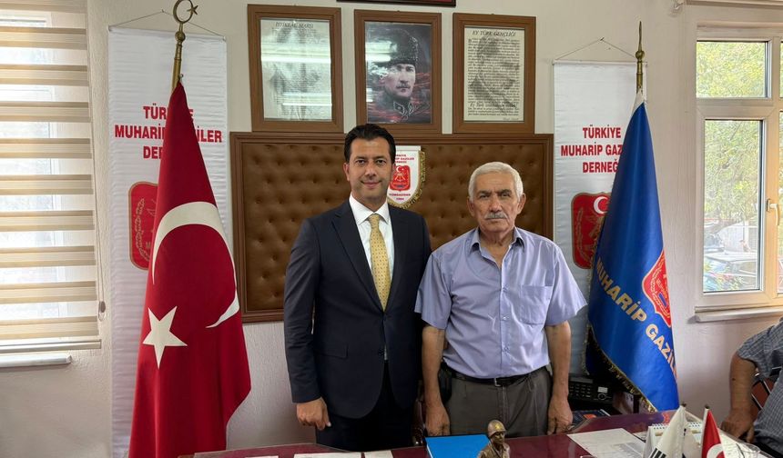 AK Parti MKYK Üyesi Kaya Gazilerle Buluştu