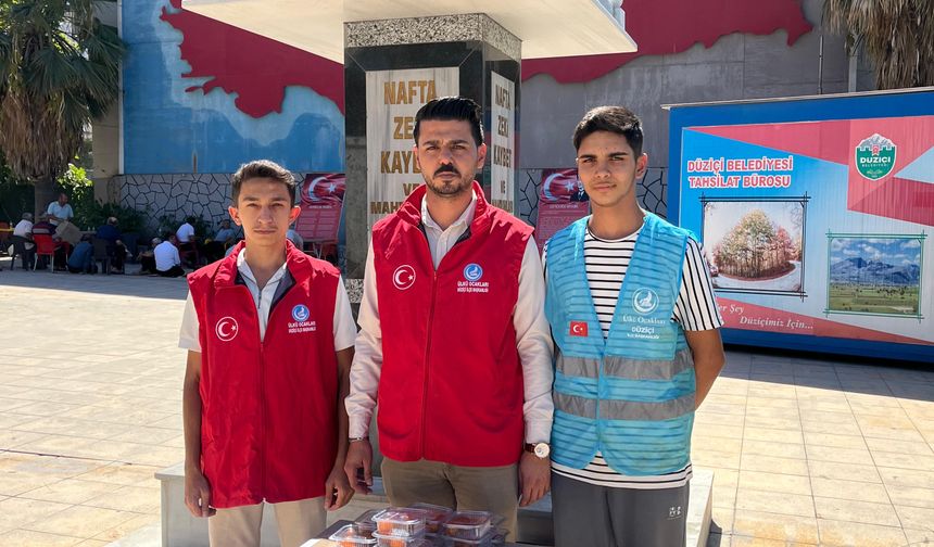 Düziçi Ülkü Ocakları’ndan Ülkücü Şehitler İçin Lokma Hayrı