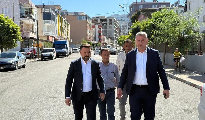 Düziçi’nde Asfalt Çalışmaları Tamamlandı