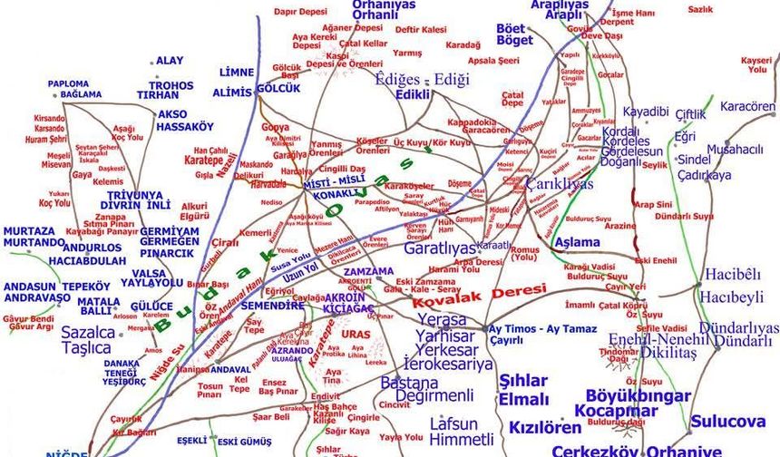 Niğde’nin Kayıp Rum Köyleri Ortaya Çıktı