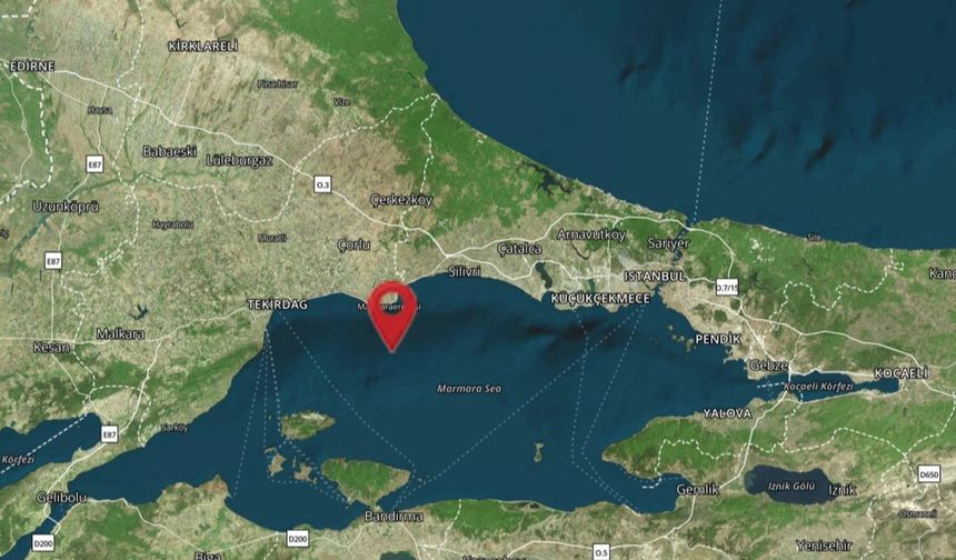 Tekirdağ ve İstanbul’da Deprem Yıkım Yok