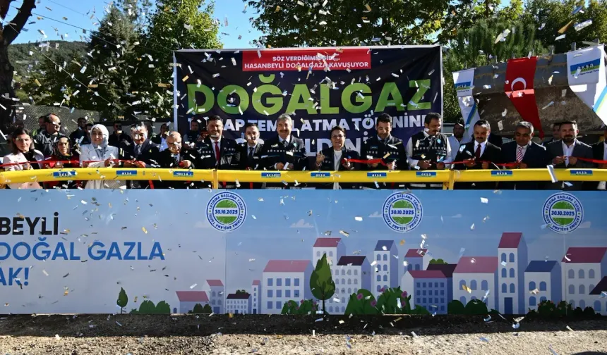 Hasanbeyli Bu Kış Doğal Gazla Isınacak