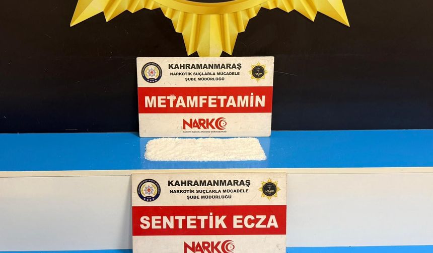 Kahramanmaraş'ta uyuşturucu operasyonunda 2 zanlı tutuklandı