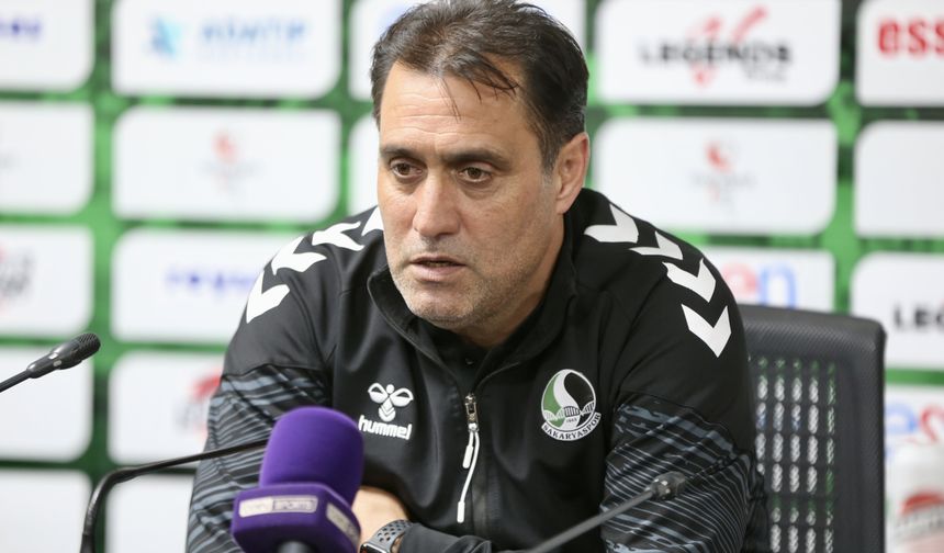 Sakaryaspor-Serikspor maçının ardından