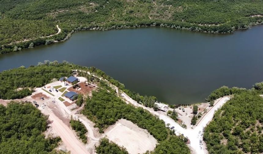 Tokat Reşadiye’de Zinav Gölü Sonbaharda Büyülüyor