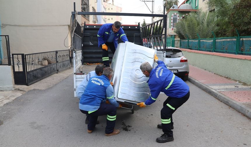 Akdeniz ilçesine 1081 yeni çöp konteyneri kazandırılacak