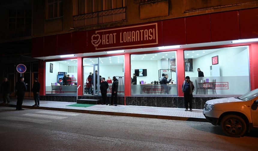 Kent Lokantasında Ücretsiz Çorba Desteği!