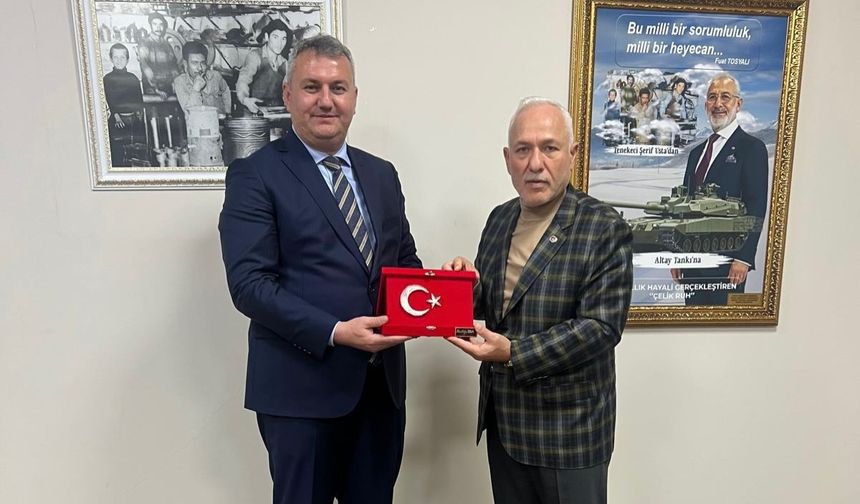 Düziçi Belediye Başkanı İba’dan OSB ve yatırım görüşmesi