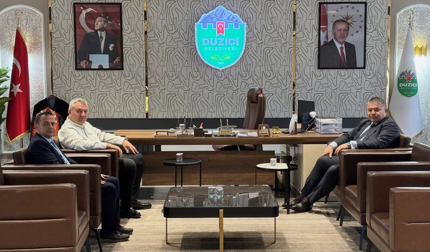 Düziçi’nde Sosyal Hizmetler İçin İş Birliği Ziyareti