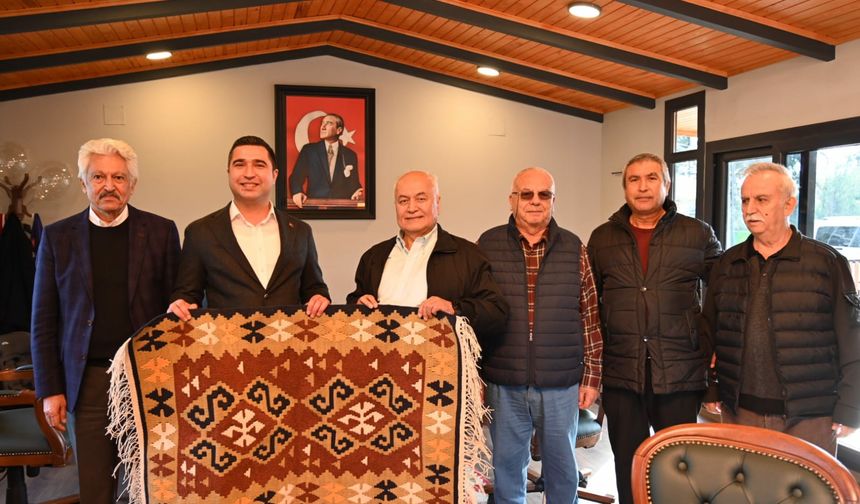 Kadirli’nin Gururu Bilim İnsanları Başkan Olcar’ı Ziyaret Etti