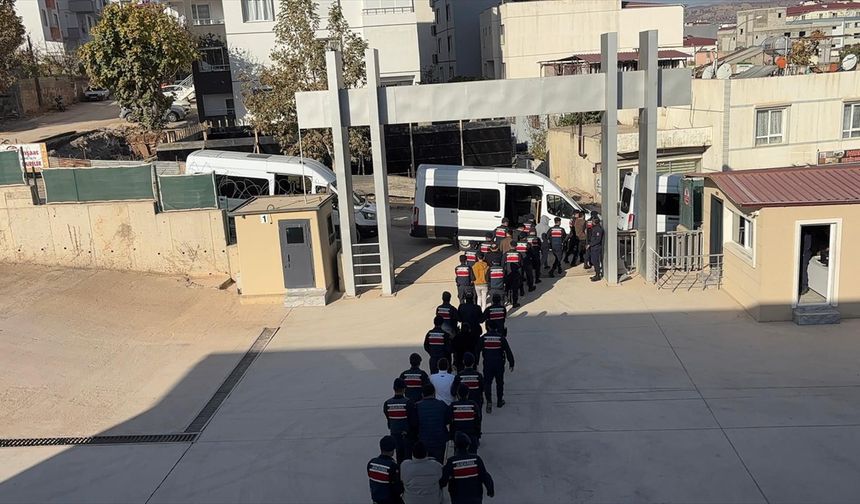 Kahramanmaraş merkezli tefecilik operasyonunda 17 şüpheli tutuklandı
