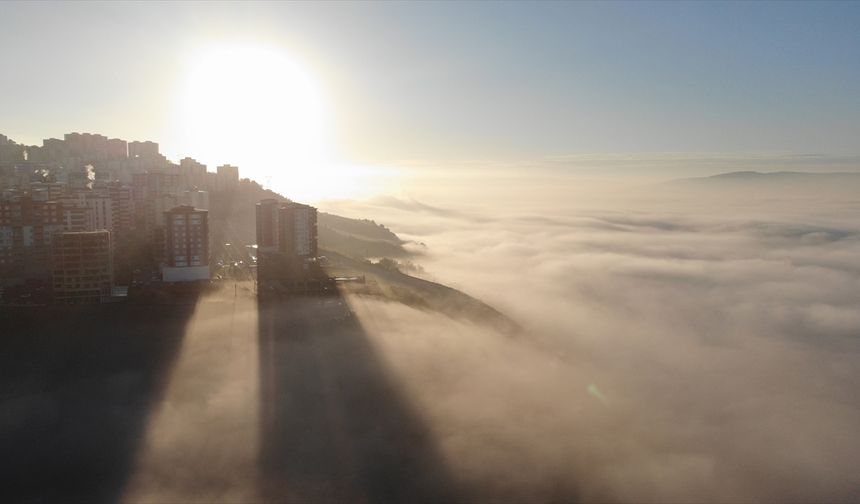 Kahramanmaraş'ta sis etkili oldu