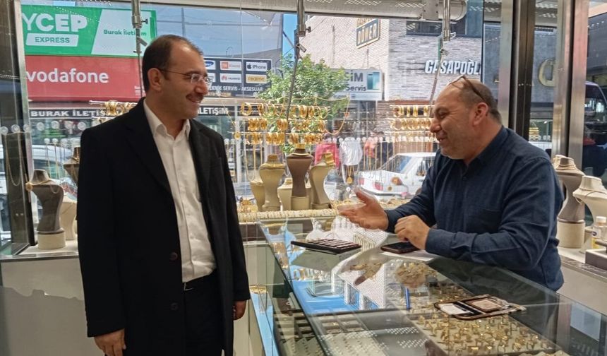 Kaymakam Dolu’dan Esnaf Ziyareti