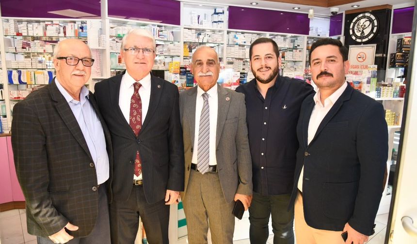 MHP Osmaniye’den esnaf ziyareti