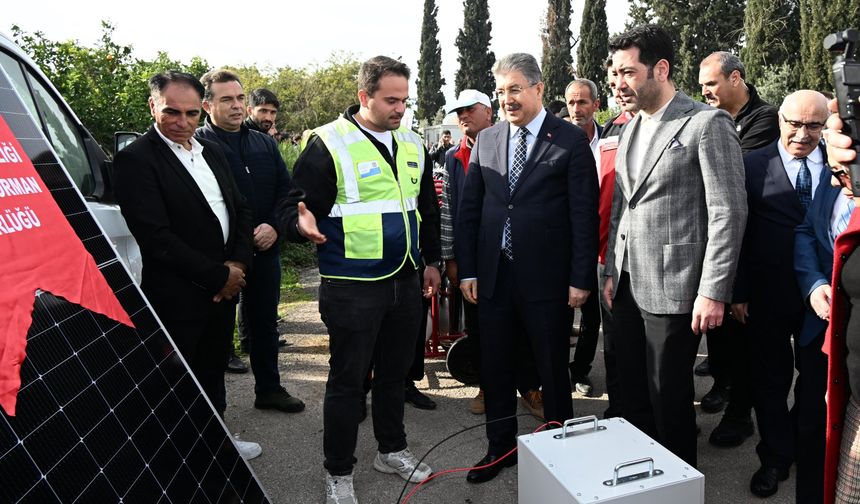 Osmaniye'de 122 üreticiye ekipman desteğinde bulunuldu