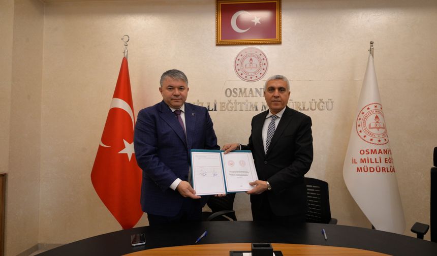 Osmaniye’de Sanata Teşvik İçin İş Birliği İmzalandı