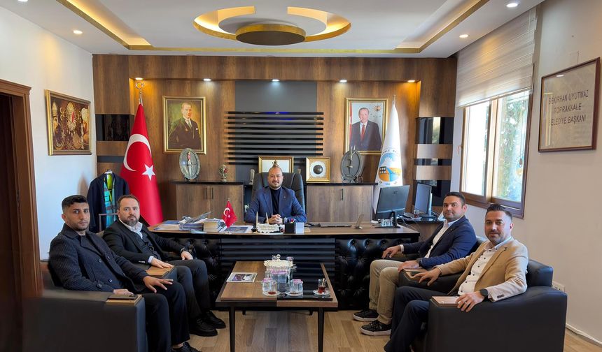 TÜGVA’dan Toprakkale Belediyesine Ziyaret