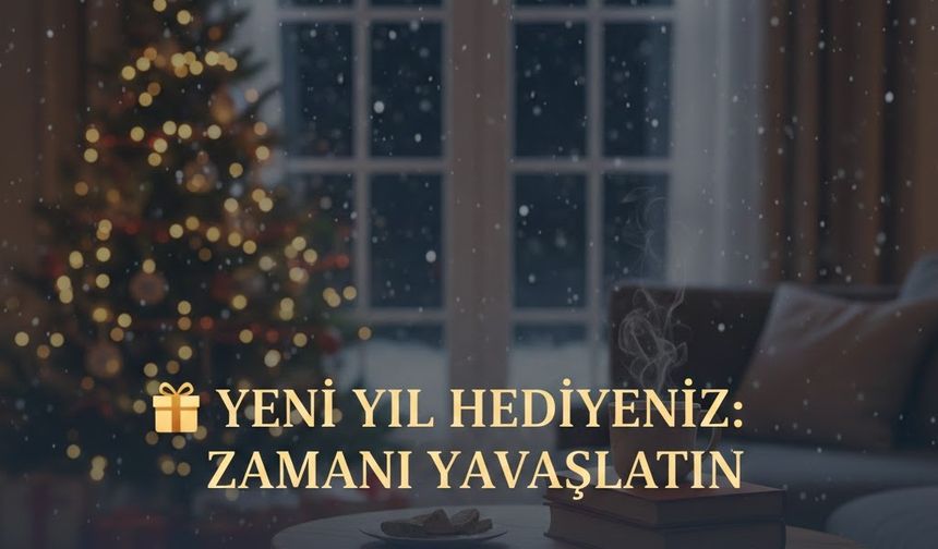 Yeni Yılda Kendinize En Büyük Hediyeyi Verin: Zamanı Yavaşlatın