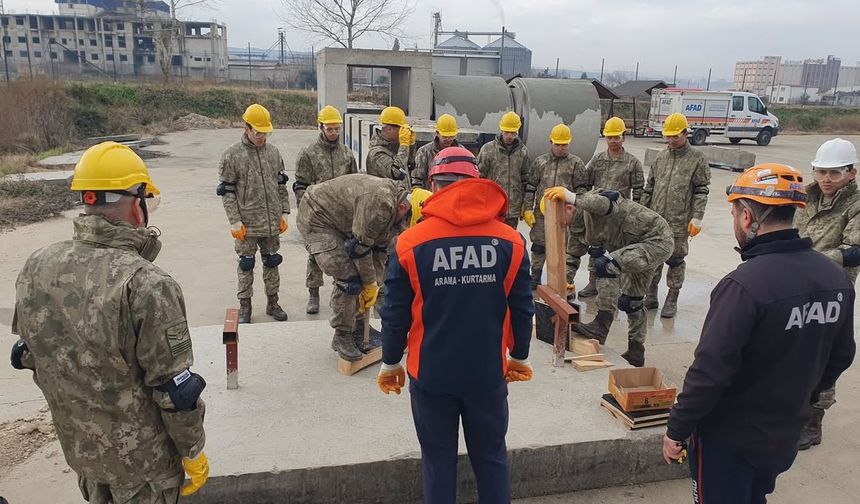 Osmaniye’de Arama Kurtarma Eğitimi
