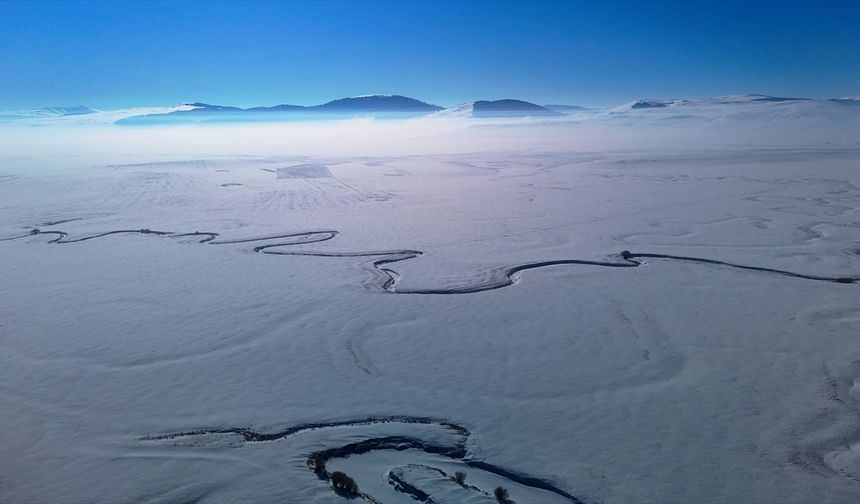 Ardahan'da dondurucu soğuklar etkili oldu