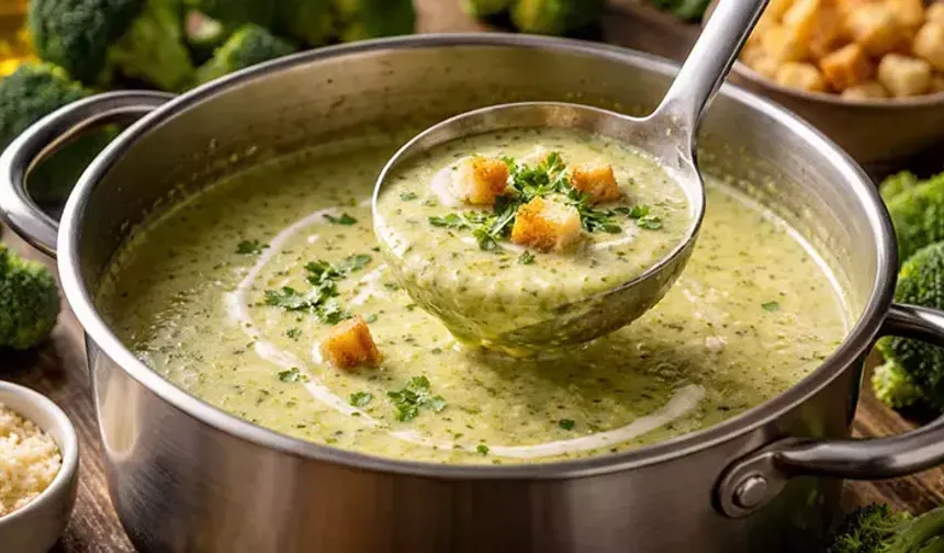 Osmaniye Sofralarında Şifa  Brokoli Çorbasının Sırları