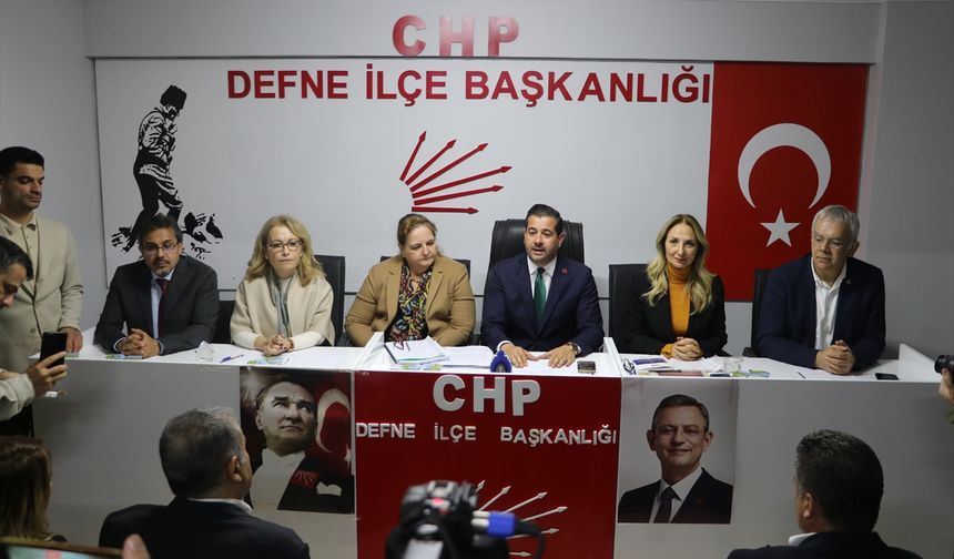 CHP Genel Başkan Yardımcısı Bihlun Tamaylıgil, Hatay'da konuştu: